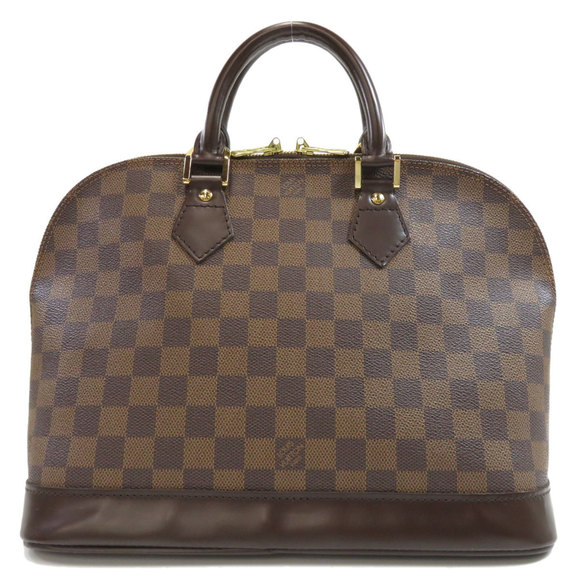Louis Vuitton Alma Damier Ebene Handbag Damier Canvas - Picture 2 of 8